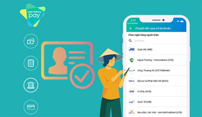 Rút tiền Viettel Money: chọn đúng loại tài khoản
